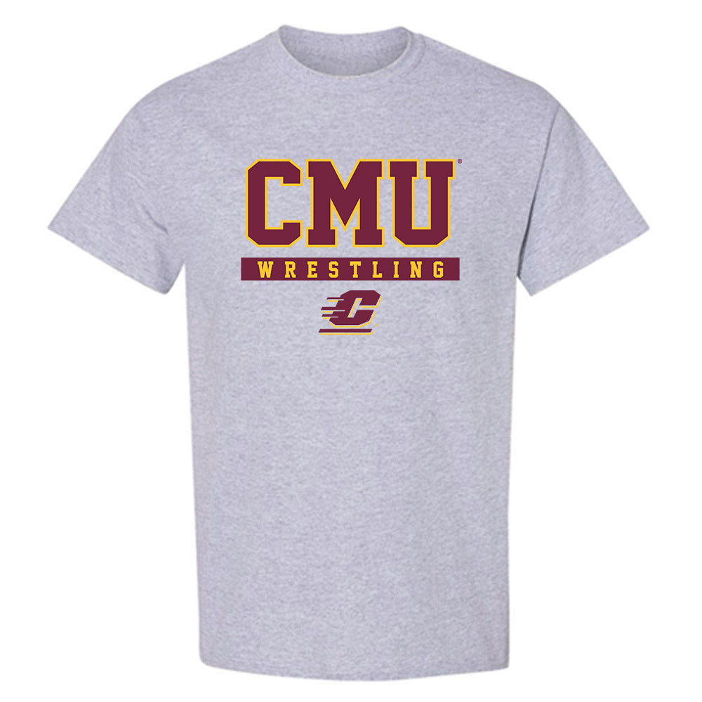Central Michigan - NCAA Wrestling : Trey Myers - Classic Fashion Shersey T-Shirt-0