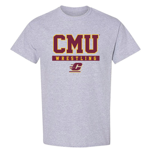 Central Michigan - NCAA Wrestling : Cristian Haslem - Classic Fashion Shersey T-Shirt-0