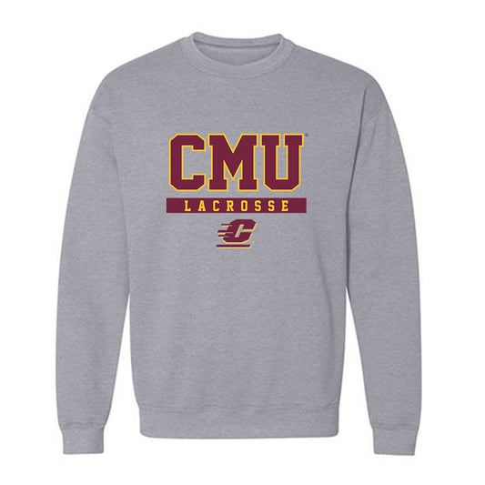 Central Michigan - NCAA Women's Lacrosse : Kelsey Barratt - Classic Fashion Shersey Crewneck Sweatshirt-0