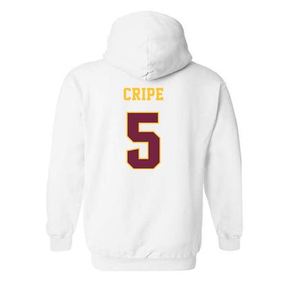 Central Michigan - NCAA Women's Volleyball : Taylor Cripe - Classic Fashion Shersey Hooded Sweatshirt-1