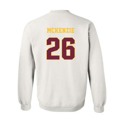 Central Michigan - NCAA Football : Matthew McKenzie - Classic Fashion Shersey Crewneck Sweatshirt-1