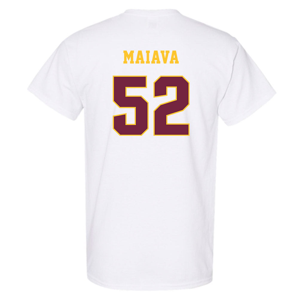 Central Michigan - NCAA Football : Dom Maiava - Classic Fashion Shersey T-Shirt-1
