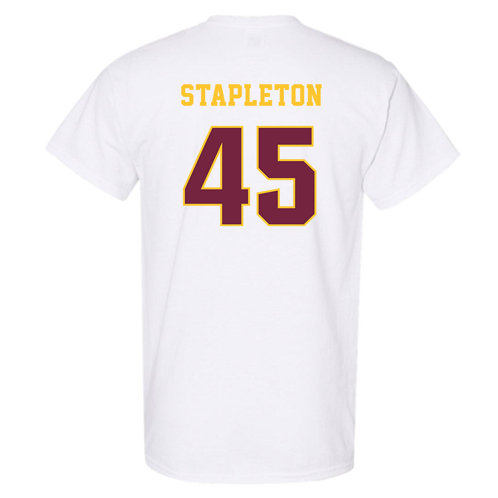 Central Michigan - NCAA Football : Jordan Stapleton - Classic Fashion Shersey T-Shirt-1