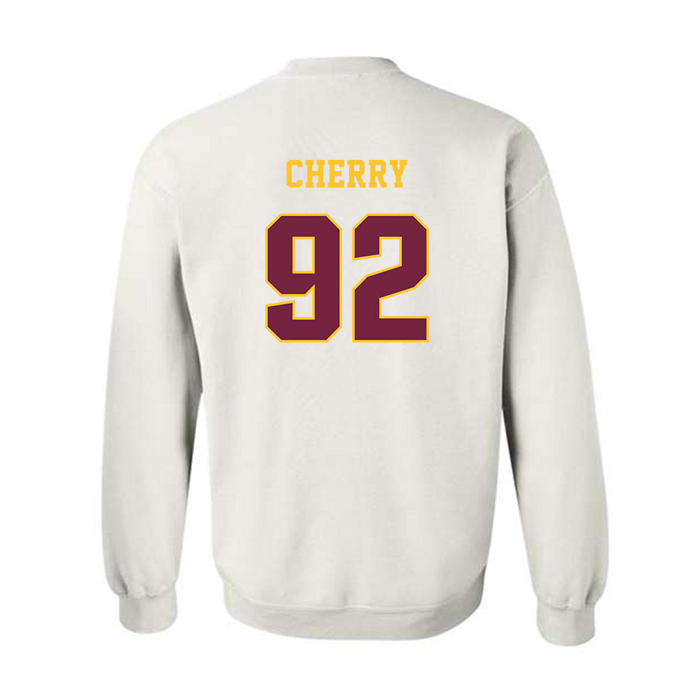 Central Michigan - NCAA Football : Jaxon Cherry - Classic Fashion Shersey Crewneck Sweatshirt-1