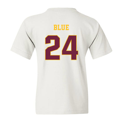 Central Michigan - NCAA Football : Vaughn Blue - Classic Fashion Shersey Youth T-Shirt-1