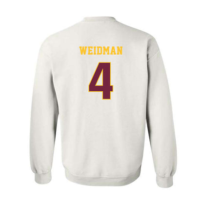 Central Michigan - NCAA Women's Volleyball : Rainey Weidman - Classic Fashion Shersey Crewneck Sweatshirt-1