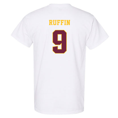 Central Michigan - NCAA Football : Justin Ruffin - Classic Fashion Shersey T-Shirt-1