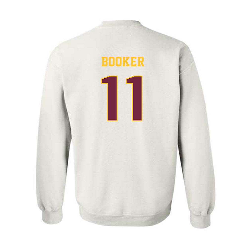 Central Michigan - NCAA Football : Josiah Booker - Classic Fashion Shersey Crewneck Sweatshirt-1