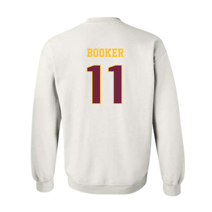 Central Michigan - NCAA Football : Josiah Booker - Classic Fashion Shersey Crewneck Sweatshirt-1