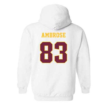 Central Michigan - NCAA Football : Travis Ambrose - Classic Fashion Shersey Hooded Sweatshirt-1