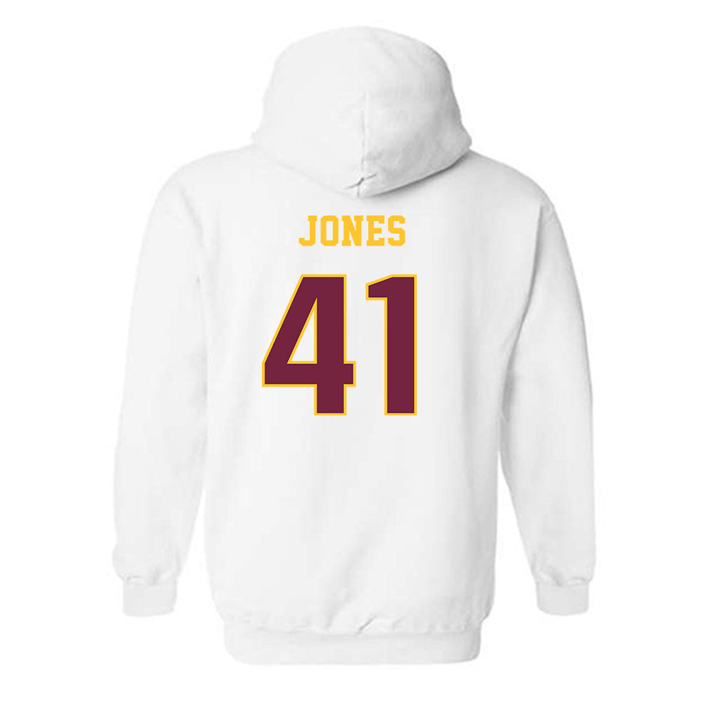 Central Michigan - NCAA Football : Keyton Jones - Classic Fashion Shersey Hooded Sweatshirt-1