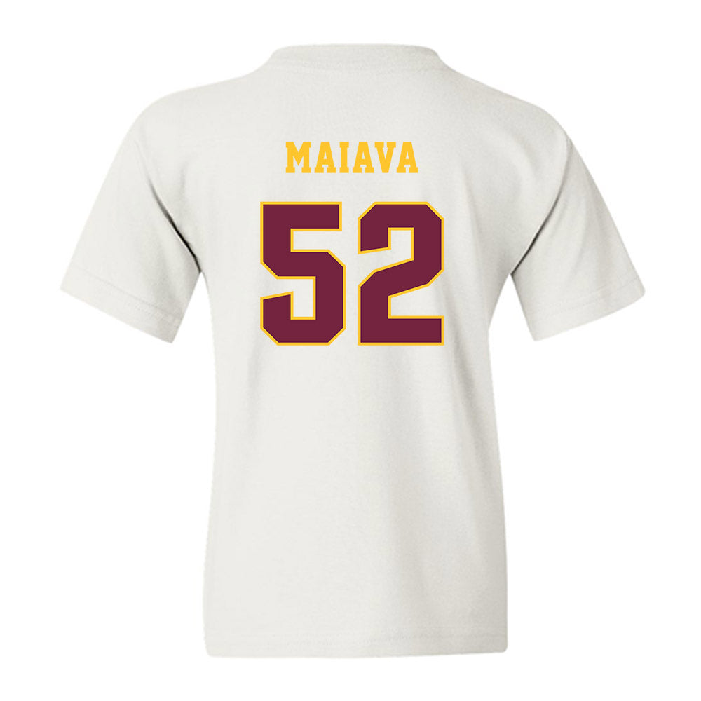 Central Michigan - NCAA Football : Dom Maiava - Classic Fashion Shersey Youth T-Shirt-1