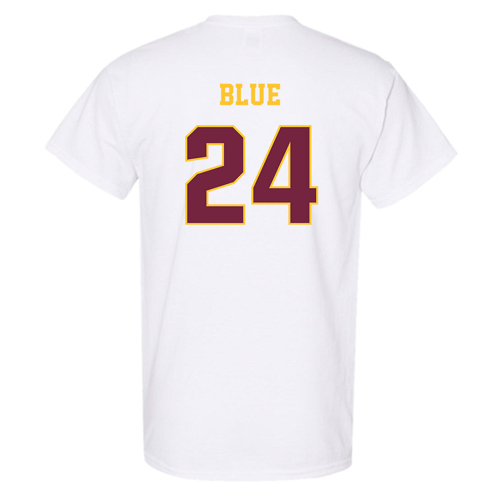 Central Michigan - NCAA Football : Vaughn Blue - Classic Fashion Shersey T-Shirt-1