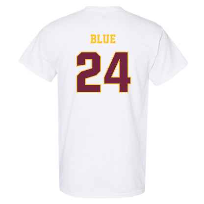 Central Michigan - NCAA Football : Vaughn Blue - Classic Fashion Shersey T-Shirt-1