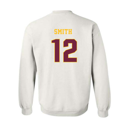 Central Michigan - NCAA Women's Basketball : Riley Smith - Classic Fashion Shersey Crewneck Sweatshirt-1