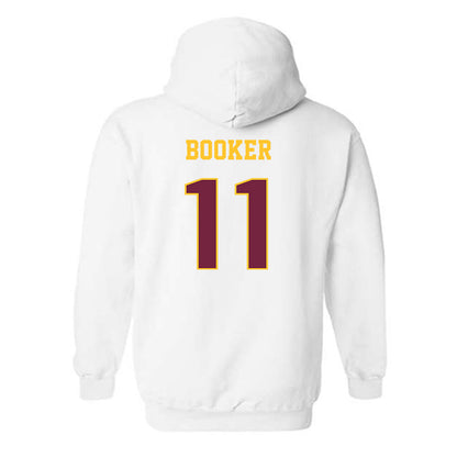 Central Michigan - NCAA Football : Josiah Booker - Classic Fashion Shersey Hooded Sweatshirt-1
