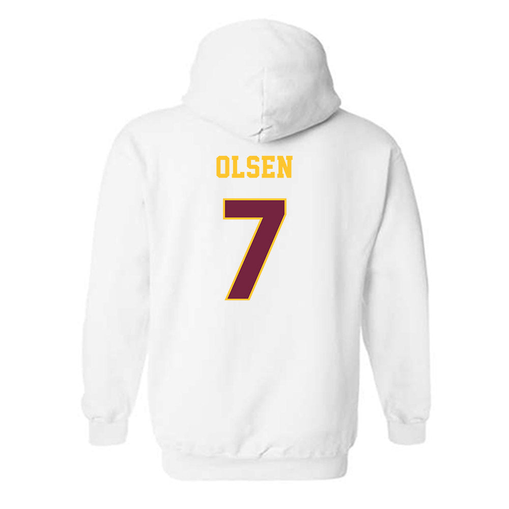 Central Michigan - NCAA Women's Field Hockey : Emma Olsen - Classic Fashion Shersey Hooded Sweatshirt-1