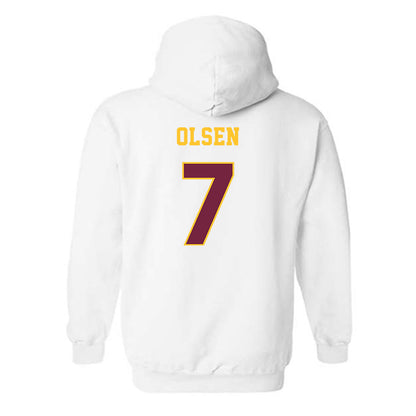 Central Michigan - NCAA Women's Field Hockey : Emma Olsen - Classic Fashion Shersey Hooded Sweatshirt-1