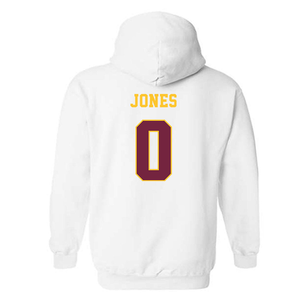 Central Michigan - NCAA Football : Kendall Jones - Classic Fashion Shersey Hooded Sweatshirt-1