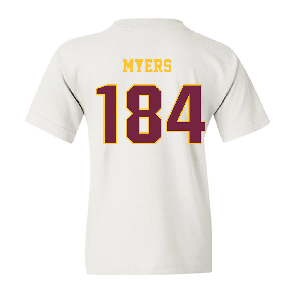 Central Michigan - NCAA Wrestling : Trey Myers - Classic Fashion Shersey Youth T-Shirt-1