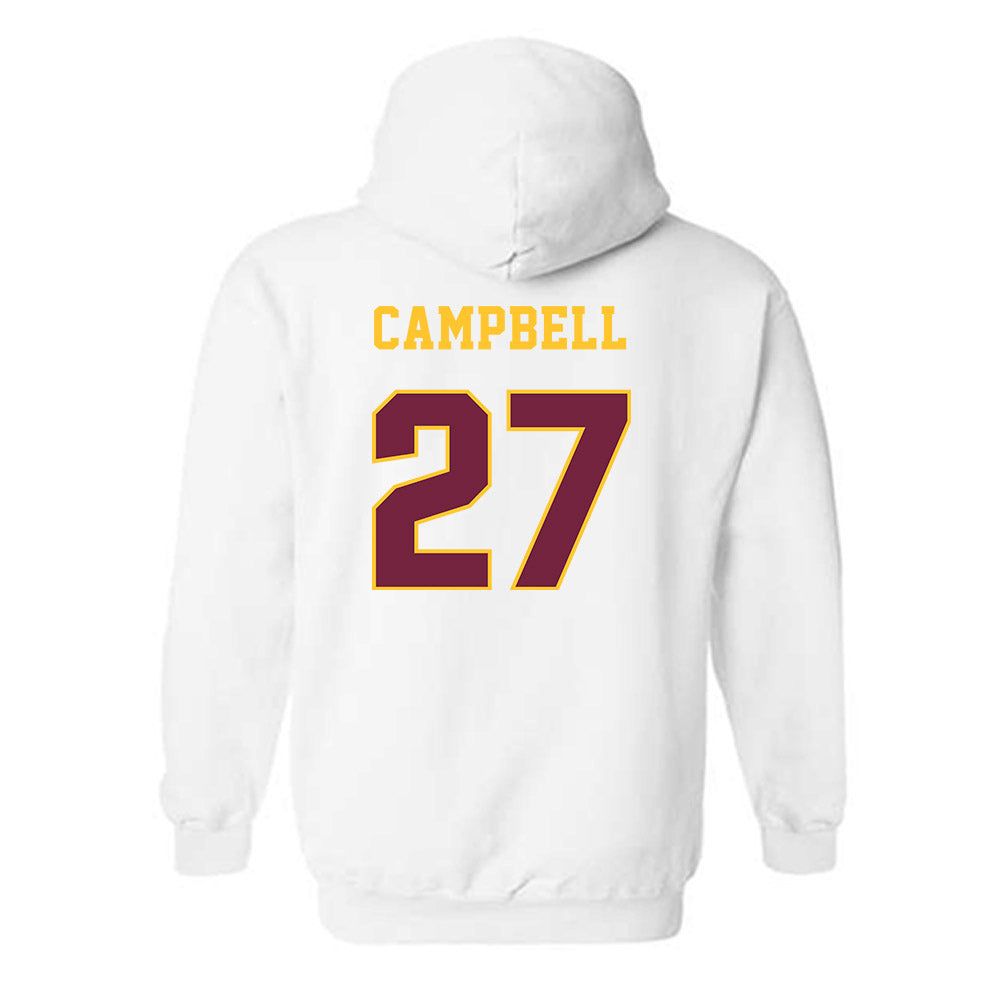 Central Michigan - NCAA Football : Tysen Campbell - Classic Fashion Shersey Hooded Sweatshirt-1