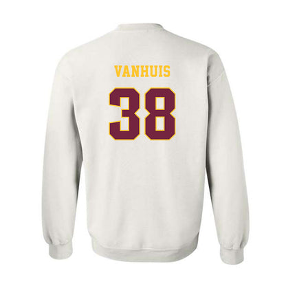 Central Michigan - NCAA Football : Caden VanHuis - Classic Fashion Shersey Crewneck Sweatshirt-1