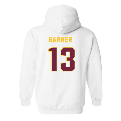 Central Michigan - NCAA Men's Basketball : Keenan Garner - Classic Fashion Shersey Hooded Sweatshirt-1