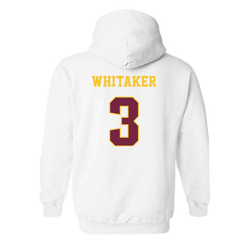 Central Michigan - NCAA Men's Basketball : Jaxson Whitaker - Classic Fashion Shersey Hooded Sweatshirt-1