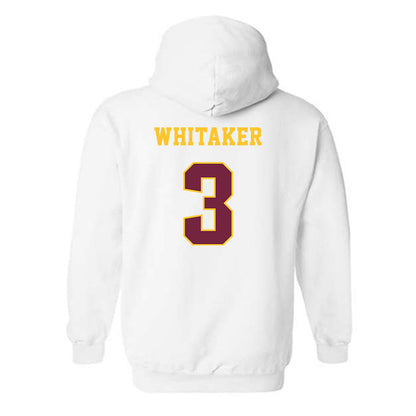 Central Michigan - NCAA Men's Basketball : Jaxson Whitaker - Classic Fashion Shersey Hooded Sweatshirt-1