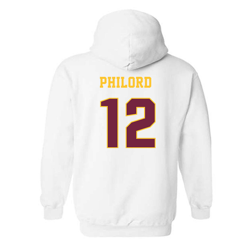 Central Michigan - NCAA Football : Donavan Philord - Classic Fashion Shersey Hooded Sweatshirt-1