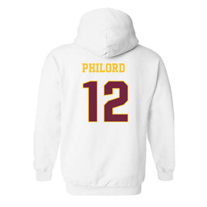 Central Michigan - NCAA Football : Donavan Philord - Classic Fashion Shersey Hooded Sweatshirt-1