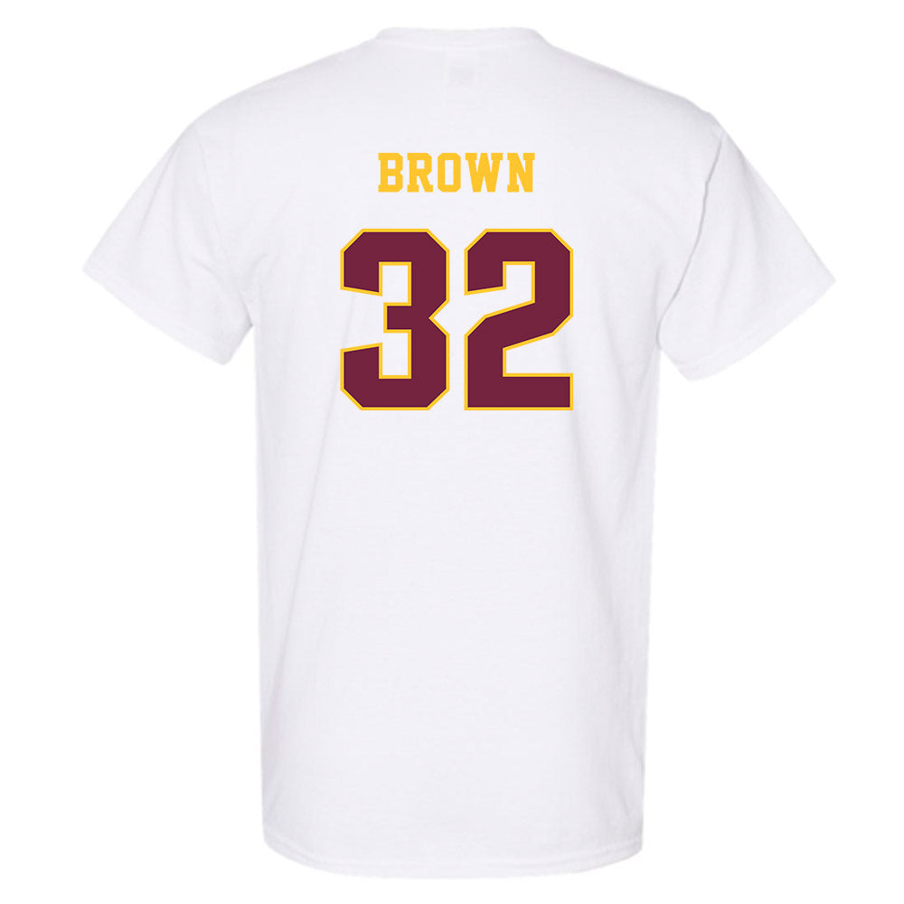 Central Michigan - NCAA Football : Donovan Brown - Classic Fashion Shersey T-Shirt-1