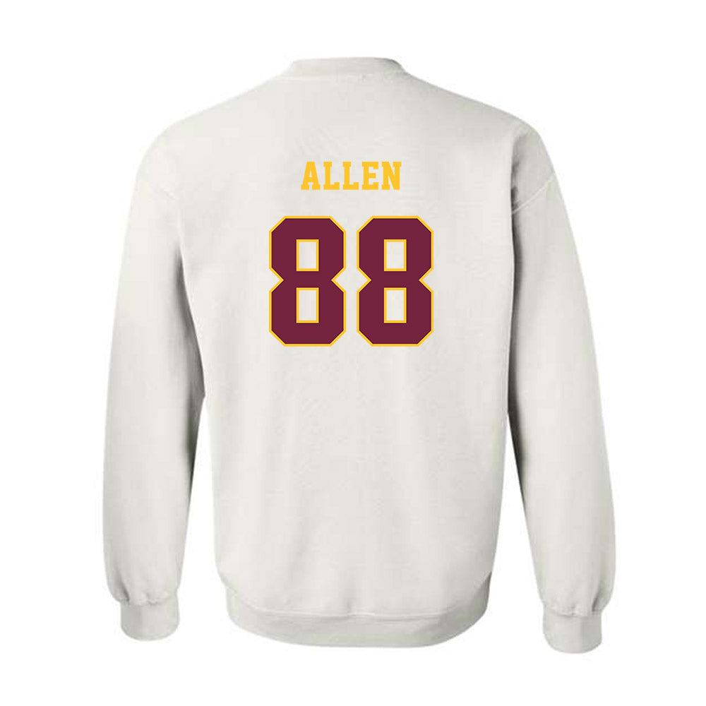 Central Michigan - NCAA Football : Jaden Allen - Classic Fashion Shersey Crewneck Sweatshirt-1