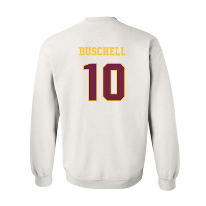 Central Michigan - NCAA Women's Basketball : Rylan Buschell - Classic Fashion Shersey Crewneck Sweatshirt-1