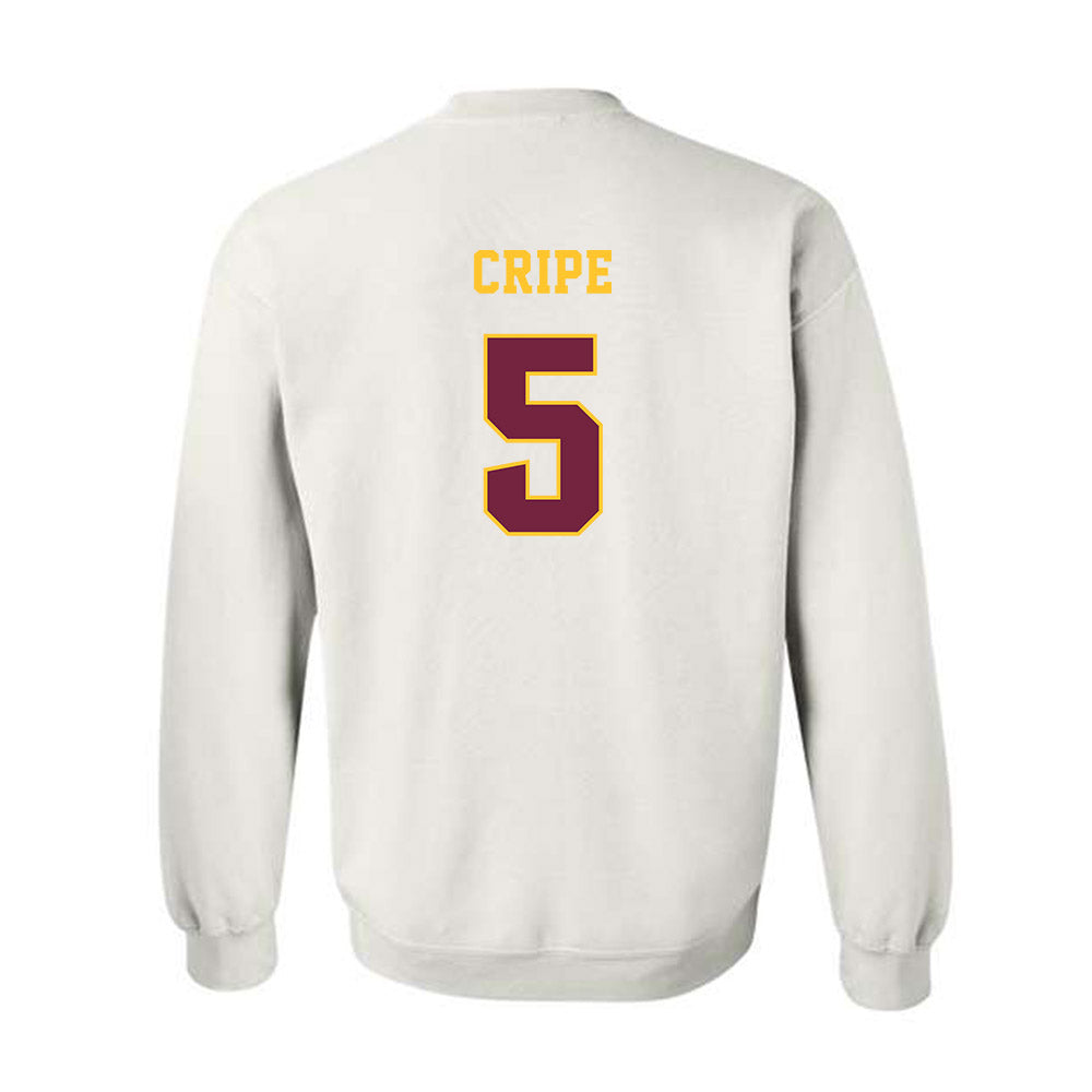 Central Michigan - NCAA Women's Volleyball : Taylor Cripe - Classic Fashion Shersey Crewneck Sweatshirt-1