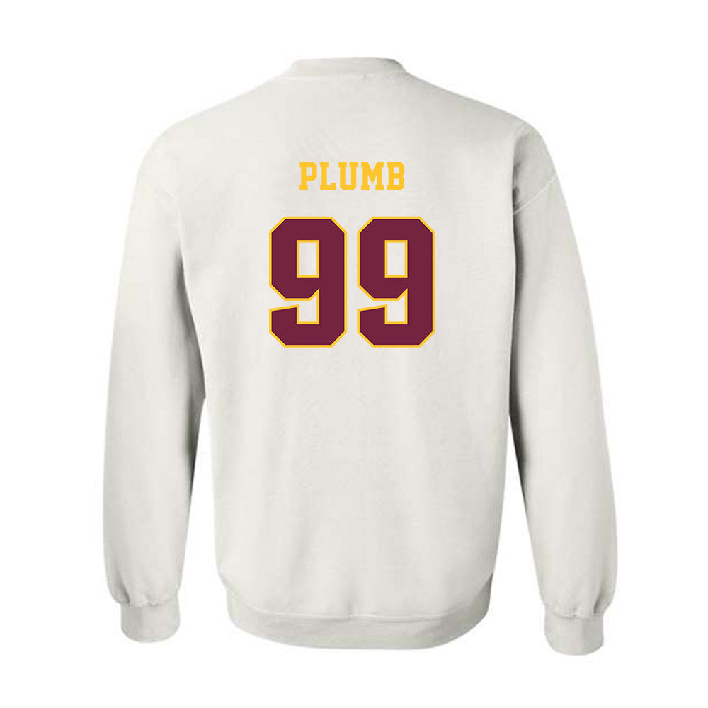 Central Michigan - NCAA Football : Matthew Plumb - Classic Fashion Shersey Crewneck Sweatshirt-1