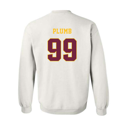 Central Michigan - NCAA Football : Matthew Plumb - Classic Fashion Shersey Crewneck Sweatshirt-1