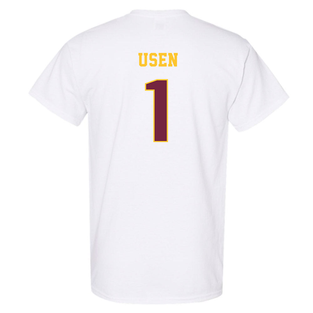 Central Michigan - NCAA Men's Basketball : Nsikan Usen - Classic Fashion Shersey T-Shirt-1
