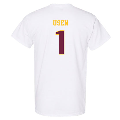 Central Michigan - NCAA Men's Basketball : Nsikan Usen - Classic Fashion Shersey T-Shirt-1