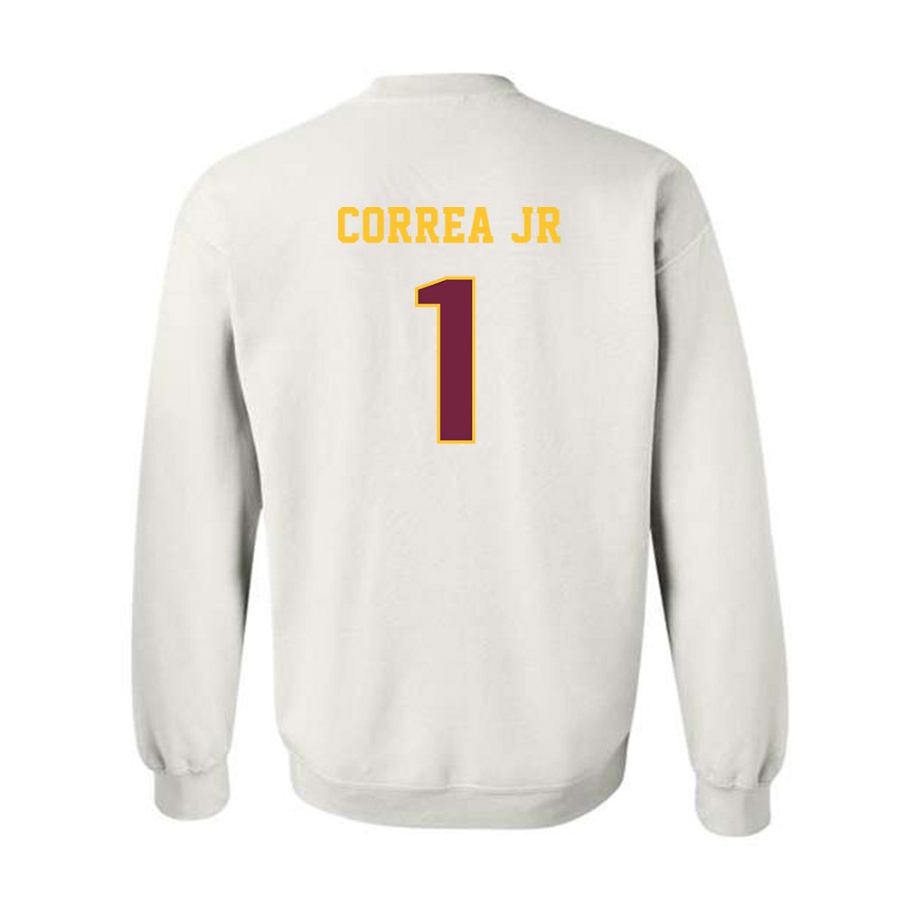 Central Michigan - NCAA Baseball : Miguel Correa Jr - Classic Fashion Shersey Crewneck Sweatshirt-1