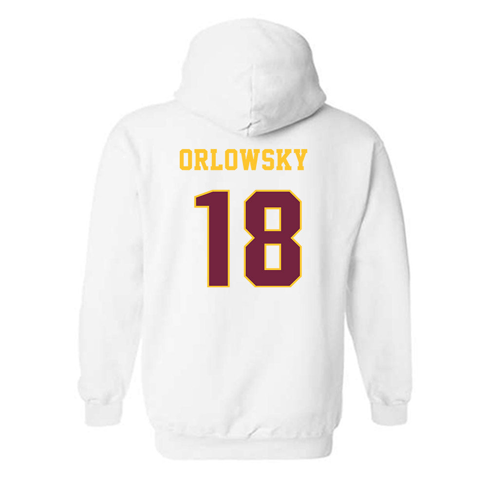 Central Michigan - NCAA Women's Soccer : Maya Orlowsky - Classic Fashion Shersey Hooded Sweatshirt-1