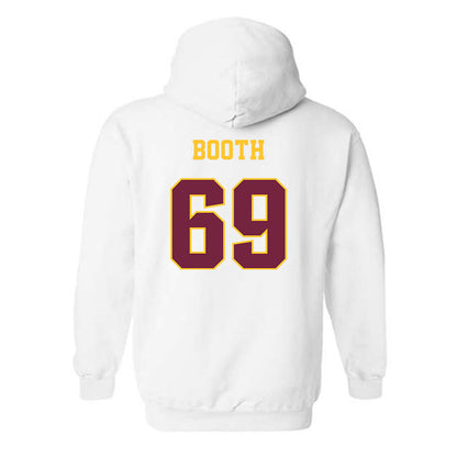 Central Michigan - NCAA Football : Jacob Booth - Classic Fashion Shersey Hooded Sweatshirt-1