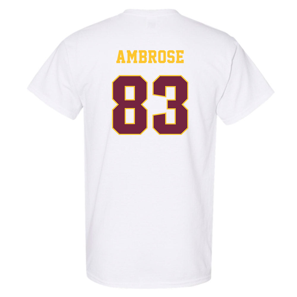 Central Michigan - NCAA Football : Travis Ambrose - Classic Fashion Shersey T-Shirt-1