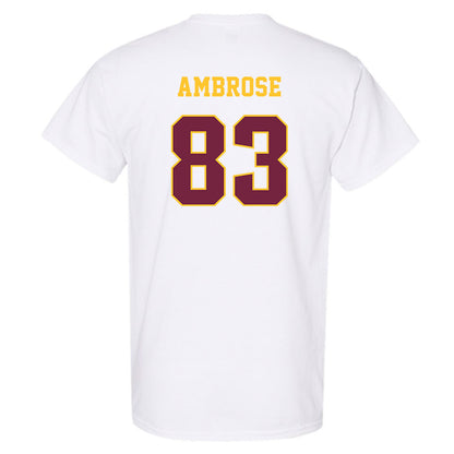 Central Michigan - NCAA Football : Travis Ambrose - Classic Fashion Shersey T-Shirt-1