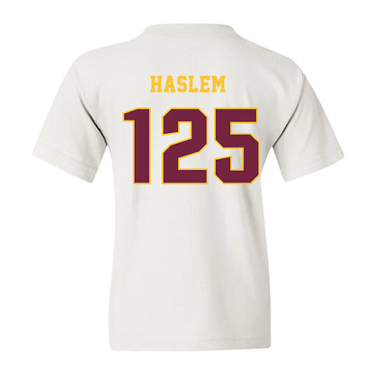 Central Michigan - NCAA Wrestling : Cristian Haslem - Classic Fashion Shersey Youth T-Shirt-1