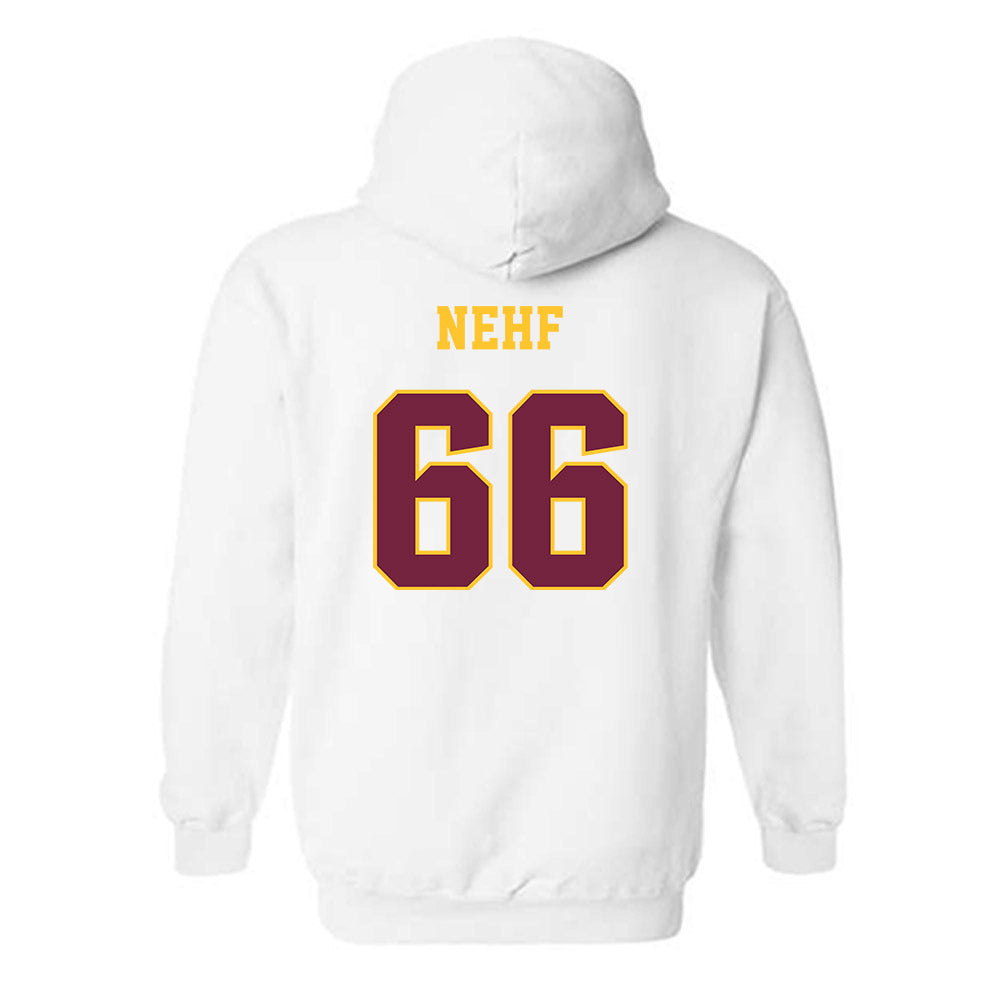 Central Michigan - NCAA Football : Matthew Nehf - Classic Fashion Shersey Hooded Sweatshirt-1