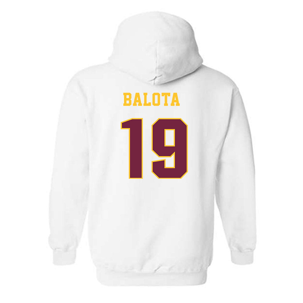 Central Michigan - NCAA Women's Soccer : Aubrey Balota - Classic Fashion Shersey Hooded Sweatshirt-1