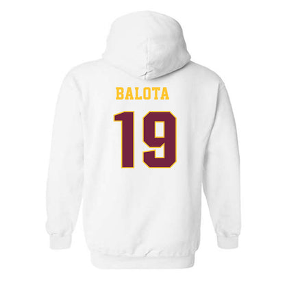 Central Michigan - NCAA Women's Soccer : Aubrey Balota - Classic Fashion Shersey Hooded Sweatshirt-1