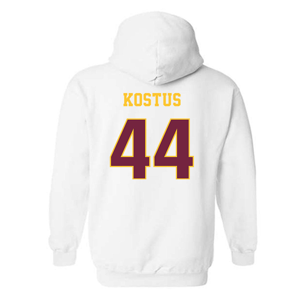 Central Michigan - NCAA Football : Kade Kostus - Classic Fashion Shersey Hooded Sweatshirt-1