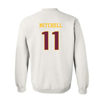 Central Michigan - NCAA Women's Basketball : Nekhu Mitchell - Classic Fashion Shersey Crewneck Sweatshirt-1